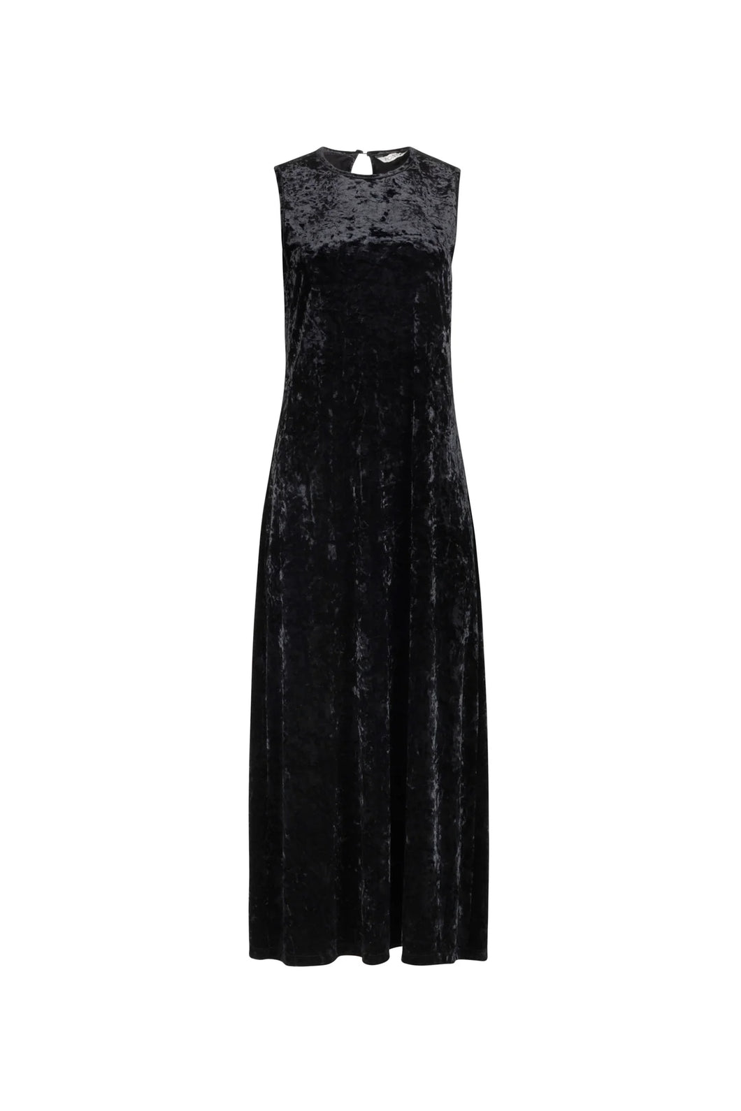 TG VELVET COLUMN DRESS