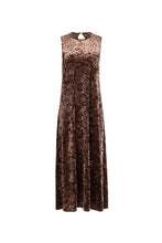 Load image into Gallery viewer, TG VELVET COLUMN DRESS
