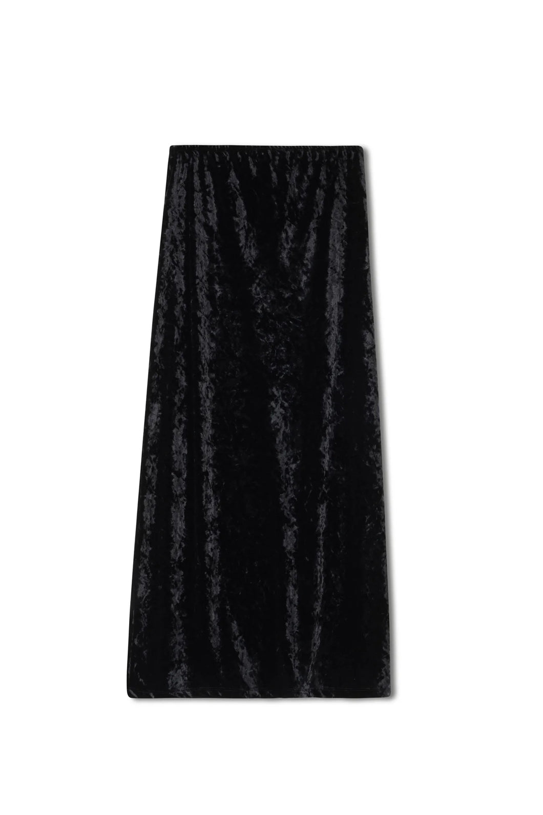 TG VELVET STRAIGHT SKIRT