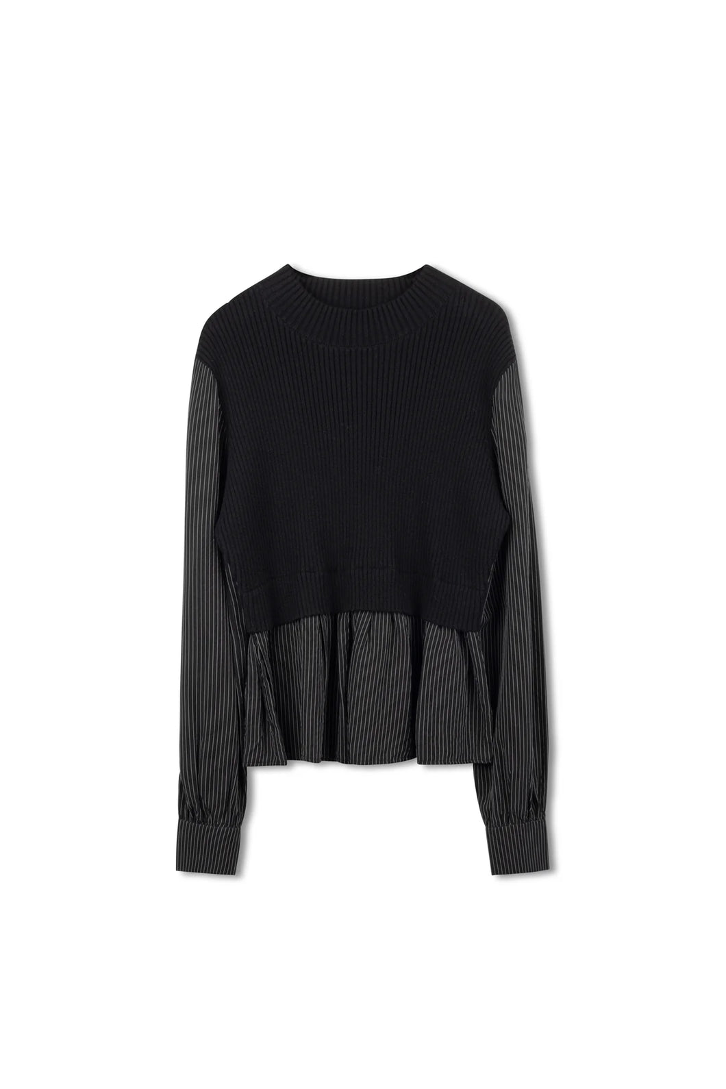 TG TWOFER SWEATER