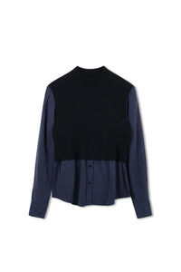 TG TWOFER SWEATER