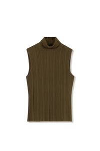 TG SLEEVLESS TURTLENECK
