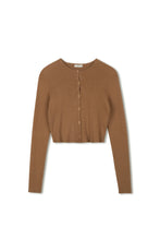 Load image into Gallery viewer, TG KNIT CROPPED CARDI
