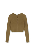 Load image into Gallery viewer, TG KNIT CROPPED CARDI
