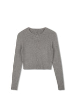 Load image into Gallery viewer, TG KNIT CROPPED CARDI
