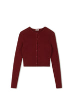 Load image into Gallery viewer, TG KNIT CROPPED CARDI
