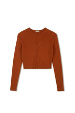 Load image into Gallery viewer, TG KNIT CROPPED CARDI
