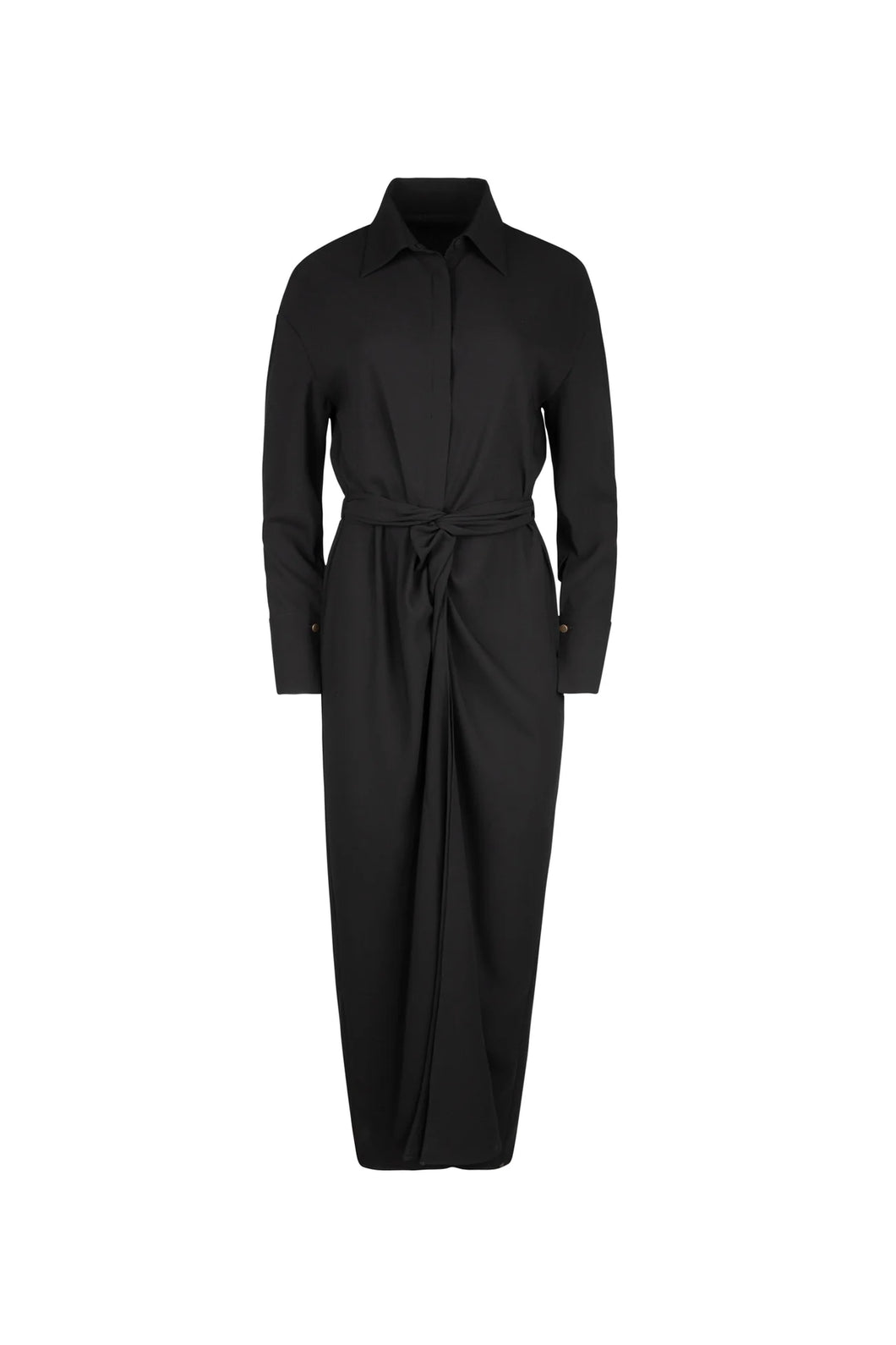 TG CEREMONY TWISTED FRONT SHIRTDRESS