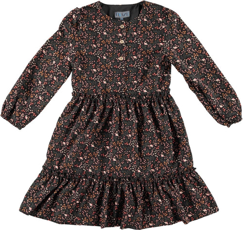 LU FLORAL PRINT DRESS CREPE DRESS - Dresses
