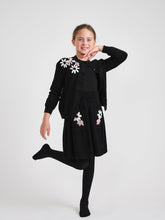 Load image into Gallery viewer, LU KNIT CARDIGAN WITH FLOWER EMBROIDERY - Tops
