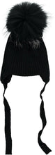 Load image into Gallery viewer, MAX COLORS KNIT TIED POM POM HAT - HATS
