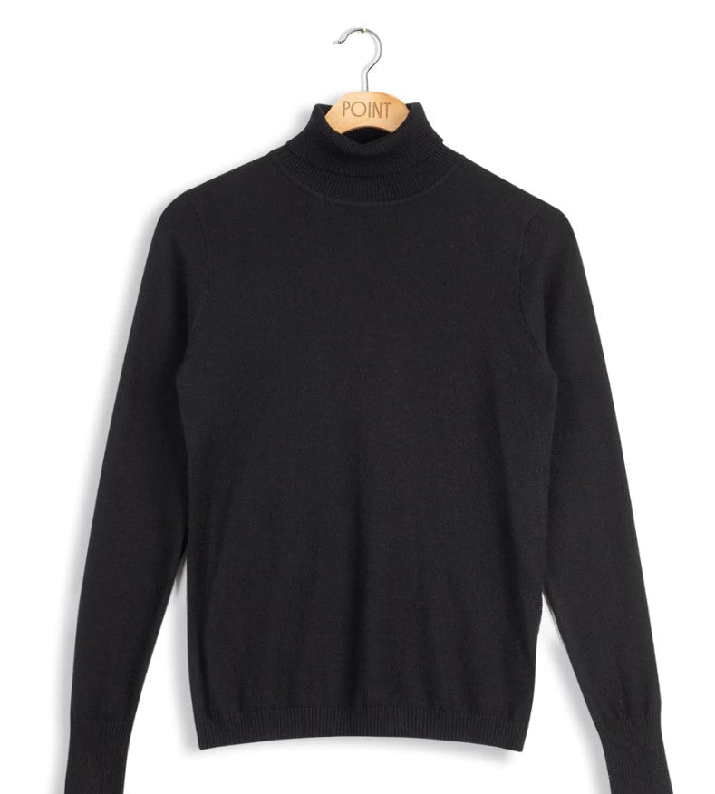POINT L/S TURTLE NECK - Tops