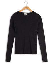 Load image into Gallery viewer, POINT RIB KNIT CREW - Tops

