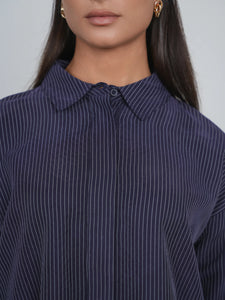 TG CROPPED BUTTON UP