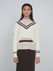 TG RUFFLE BLOUSE