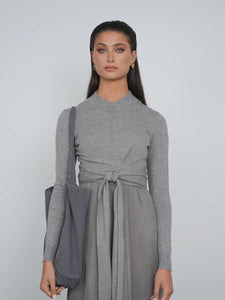 TG MANDARIN WRAP TOP