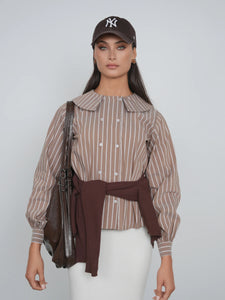 TG DOUBLE BREASTED BUTTON UP