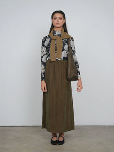 TG A-LINE SLIP SKIRT