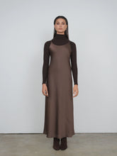 Load image into Gallery viewer, TG SATIN STRAIGHT SLIP DRESS
