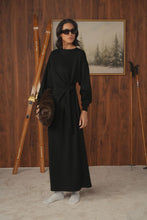 Load image into Gallery viewer, TG POINT SIDE TIE DRESS
