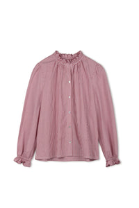 TG RUFFLE BLOUSE