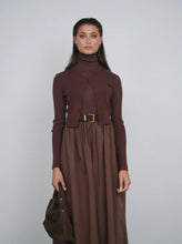 Load image into Gallery viewer, TG 2FER TURTLENECK DRESS
