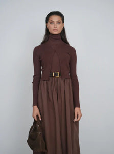 TG 2FER TURTLENECK DRESS