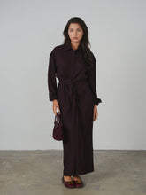 Load image into Gallery viewer, TG CEREMONY TWISTED FRONT SHIRTDRESS
