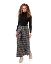 Load image into Gallery viewer, LU PLAID TIE SKIRT
