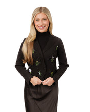 Load image into Gallery viewer, LU MULTI COLORED FLORAL EMBROIDERED BLAZER
