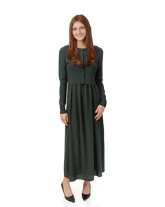 LU SILK SLEEVELESS DRESS