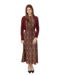 LU MULTICOLORED FLORAL DRESS