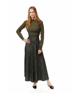 LU PLAID SKIRT