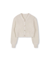 Load image into Gallery viewer, J CROPPED CHUNKY KNIT CARDIGAN

