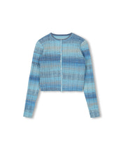 Load image into Gallery viewer, J BLUR STRIPE CARDIGAN
