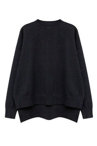 J HIGH LOW KNIT TOP
