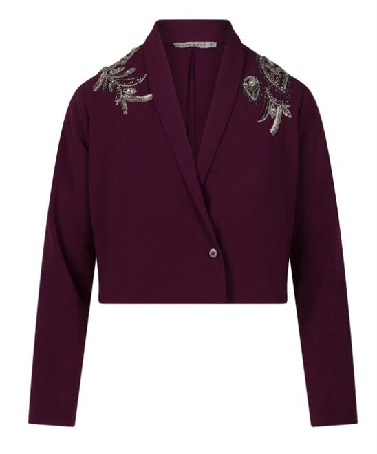 J DARIEN CROPPED BLAZER