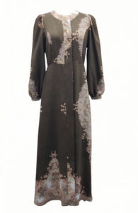 J EXOTIC FLORAL PRINT DRESS
