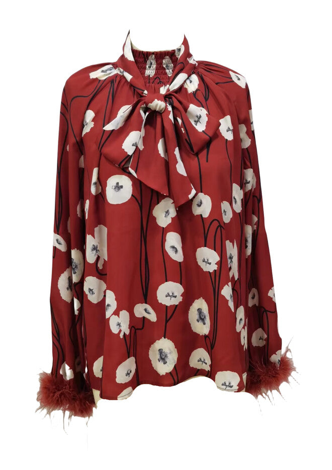 J KERI PRINTED BLOUSE