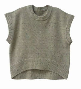 J SPECKLED VEST