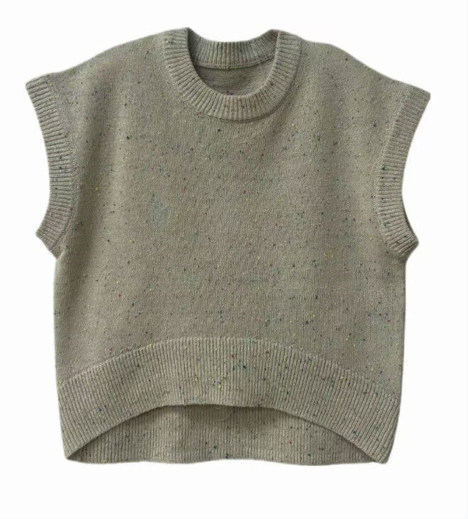 J SPECKLED VEST