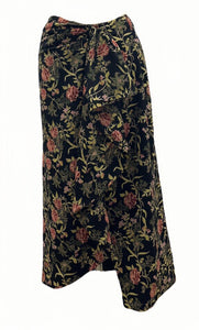 J LARA - SIDE RUFFLE MAXI SKIRT
