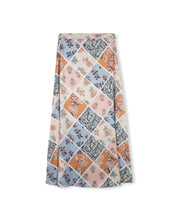 Load image into Gallery viewer, J PATCHWORK PRINTED ALINE SKIRT
