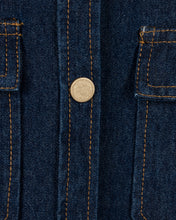 Load image into Gallery viewer, J DARK DENIM BUTTON DOWN TOP
