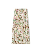 Load image into Gallery viewer, J FLORAL PRINTED MIDI FLARED SKIRT
