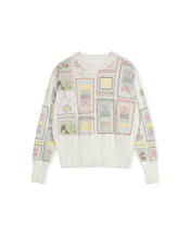 Load image into Gallery viewer, J EMBROIDERED DESIGN CREW NECK
