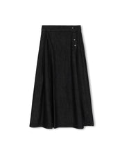Load image into Gallery viewer, J FLAIR MAXI DENIM SKIRT
