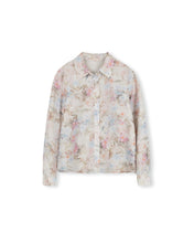 Load image into Gallery viewer, J BRIN CHIFFON FLORAL BLOUSE
