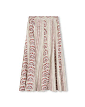 Load image into Gallery viewer, J PRINTED PLEATED MIDI SKIRT
