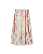 Load image into Gallery viewer, J PRINTED PLEATED MIDI SKIRT
